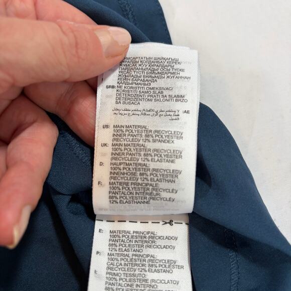 Adidas women’s performance dress. Golf. Tennis. M. Navy. Mock neck. Quarter zip - Picture 4 of 7